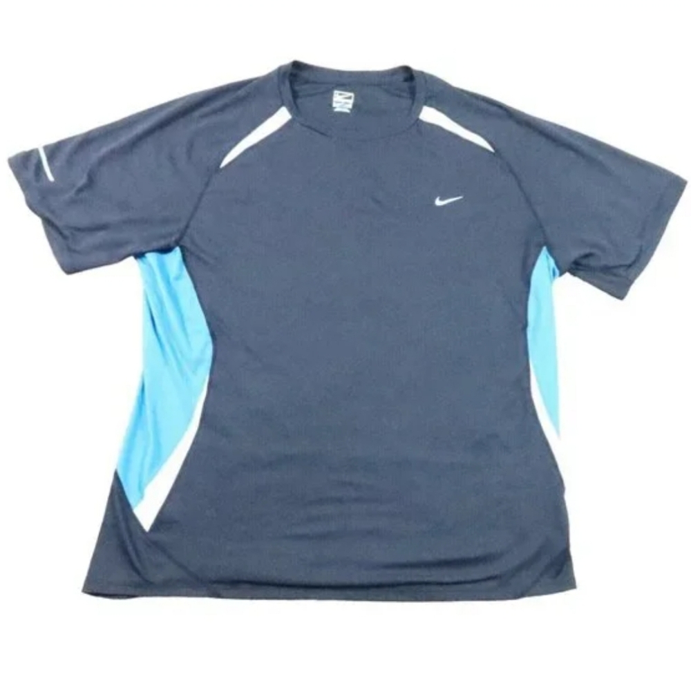 Nike Men's Blue Athletic Shirt
